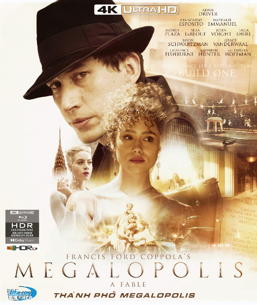 4KUHD-1000.Megalopolis 2024  THÀNH PHỐ MEGALOPOLIS - GIẤC MỘNG TÂN LA MÃ  2D25G (TRUE- HD 7.1 DOLBY ATMOS - DOLBY VISION) USA
